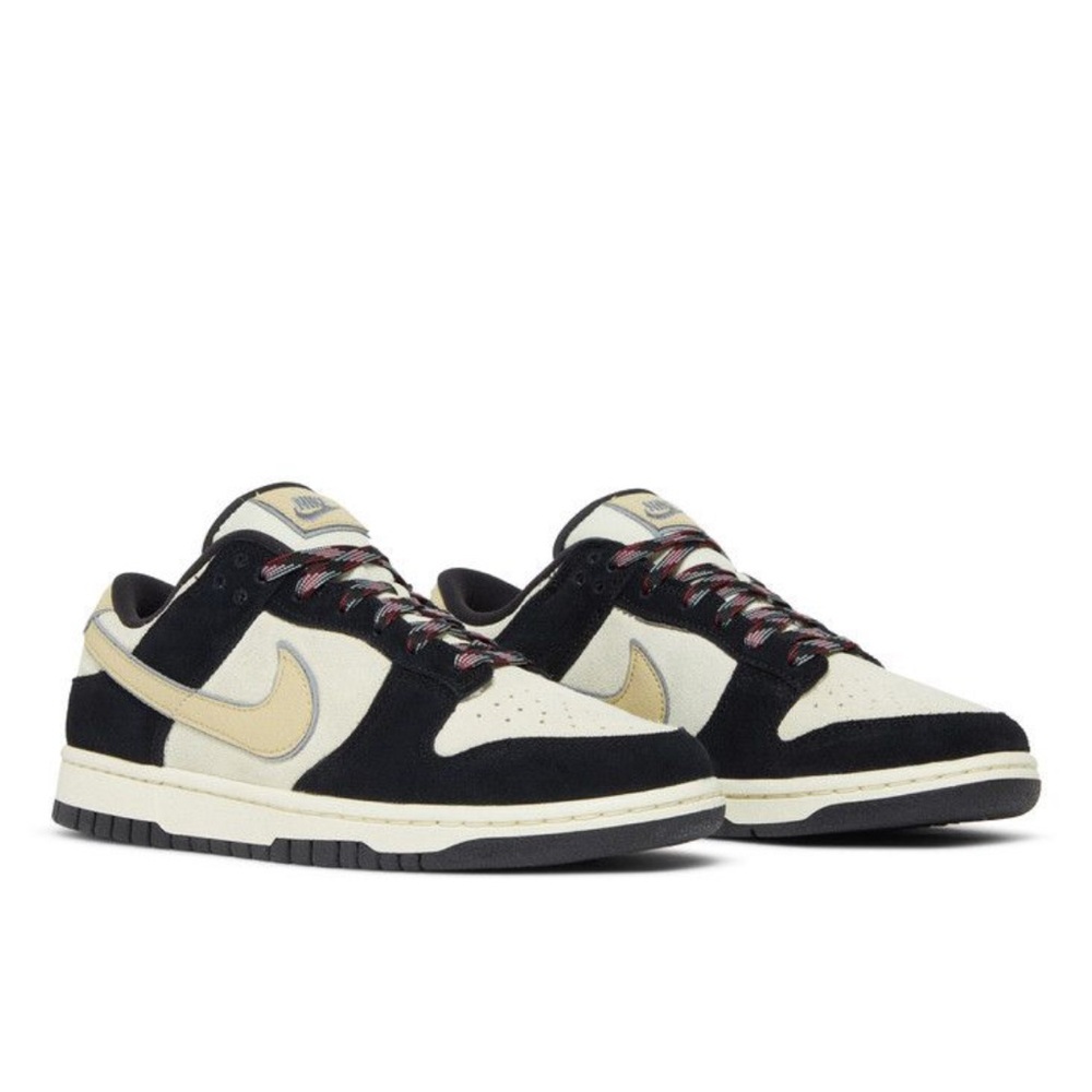 Nike Black and Cream Sneakers